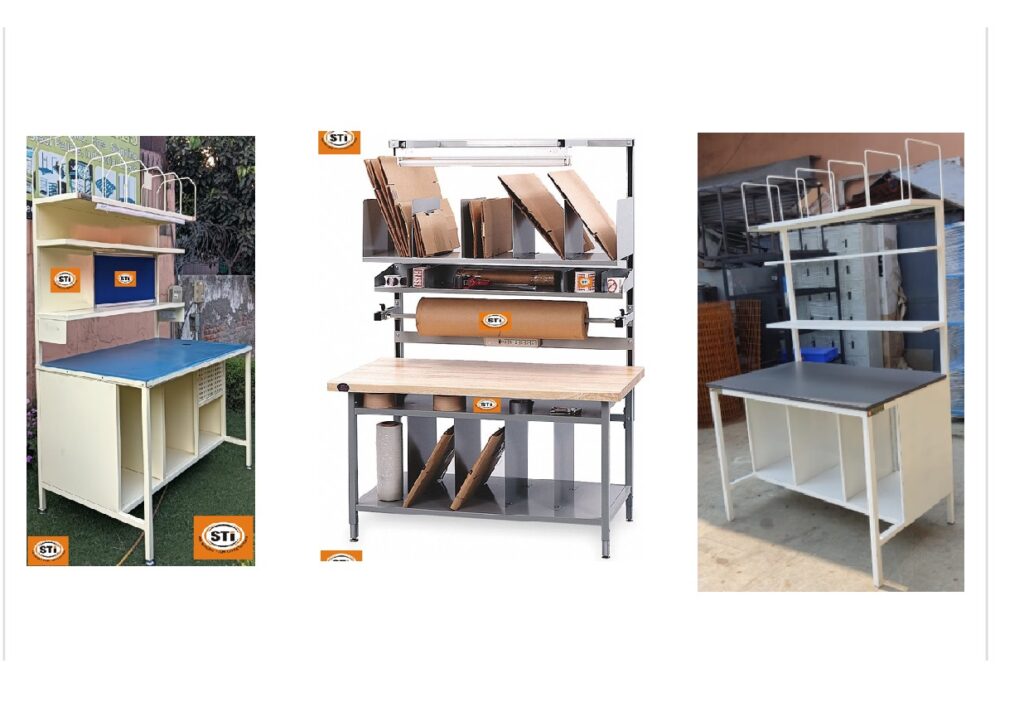 E-commerce Packing Table - STI - Sheetla Techno Industries